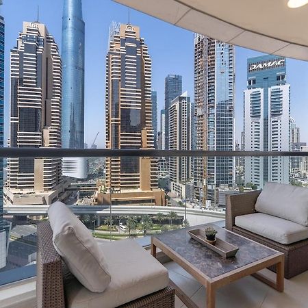 Bright 1-Bedroom With View Dubai Marina المظهر الخارجي الصورة